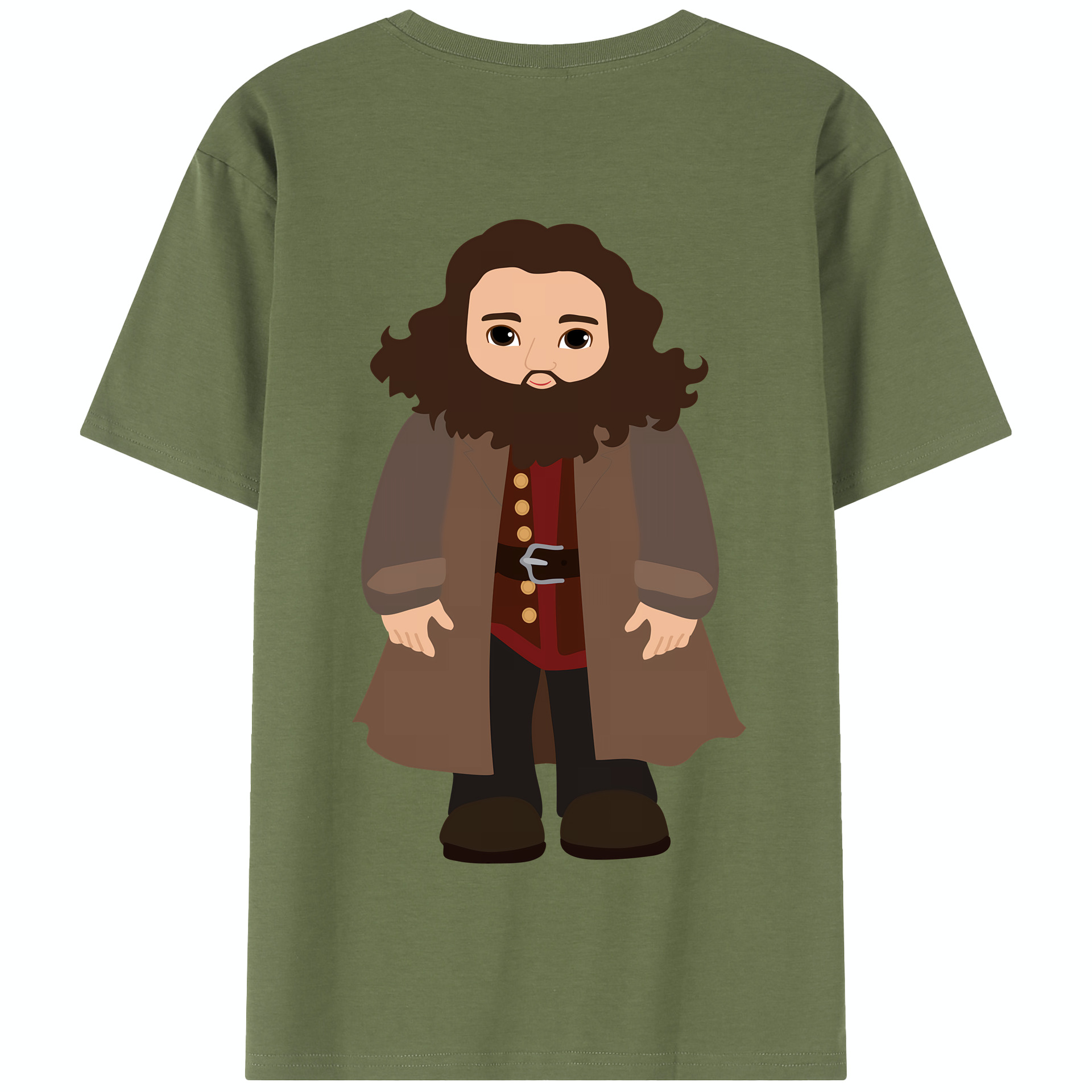 （画像用） Harry Potter ハリー・ポッターシリーズ 綿100％半袖Tシャツ（背面プリント）